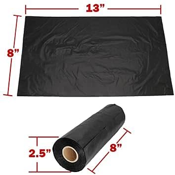 Zero Waste USA - 2,000 Commercial Grade Dog Waste Station Refill Roll Bags - Fits Any Roll Bag Dog Waste Station - 40% Thicker than competitor brands - 10 Rolls of 200 bags per roll