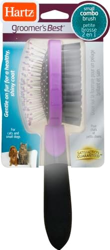 Hartz Grooming Supplies, Groomers Best Combo Brush for Dogs and Professionals 6-in-1 Dog Shampoo and Combo Brush Bundle, Good for All Dogs & Coat Types