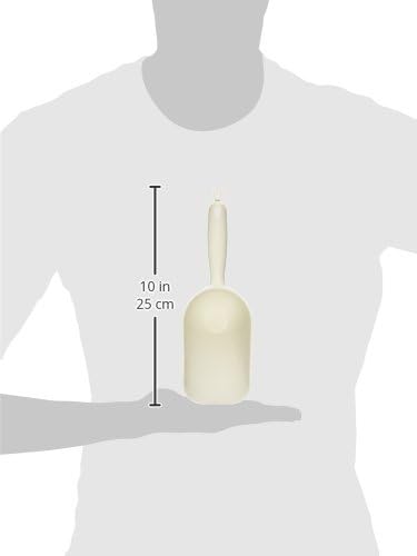 Van Ness Pets Cat And Dog Food Scoop 1 Cup, BPA Free Plastic, Cream, 8 Ounces, Blue
