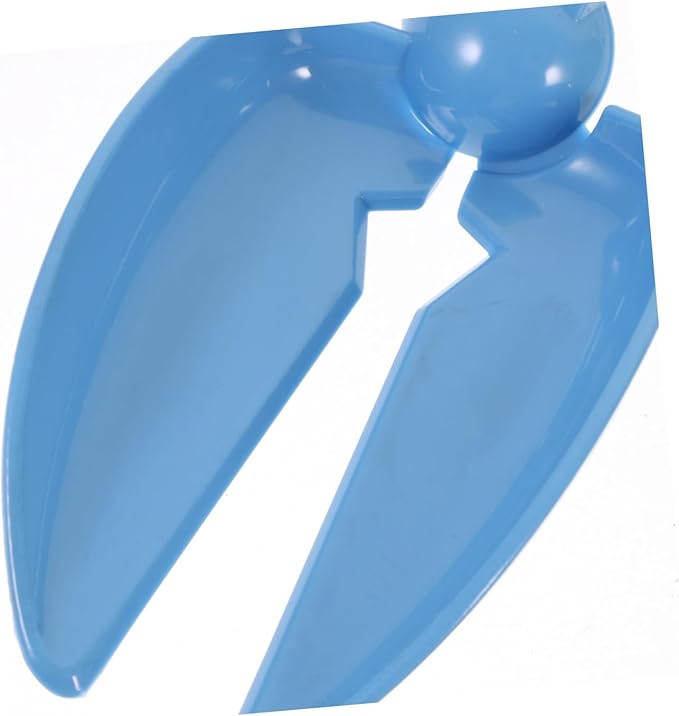 balacoo Pooper Scooper, Portable Pet Pickup Clip, Waste Picker, Scissor Shovel Clamp for Pet Dog Puppy Cat, Indoor Outdoor Cleaning Tools, Blue