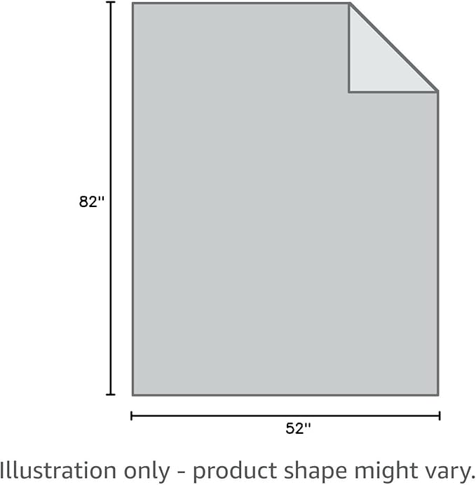 Ameritex Pet Bed Cover Dog Bed Blanket for Sofa and Furniture Waterproof New Pattern Design (52x82 Inch, Light Blue)