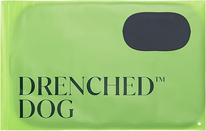 Microfiber Dog Face & Drool Towel (12.6 x 7.9 in) – Ultra Absorbent Dog Mouth Towel for Drool, Drinking Mess & Quick Cleanups