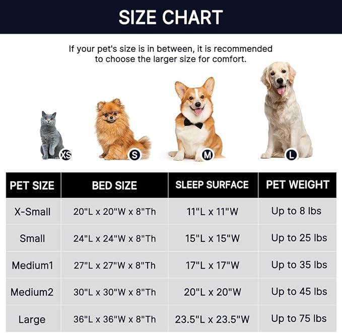 WESTERN HOME WH Calming Dog Bed & Cat Bed, Anti-Anxiety Donut Dog Cuddler Bed, Warming Cozy Soft Dog Round Bed, Dog Cat Cushion Bed for Small Medium Dogs and Cats