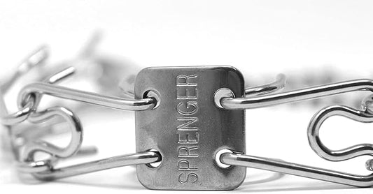 Herm Sprenger 1.5mm Micro Prong Collar for Dog Training | Micro Prong Stainless Steel Ultra-Plus Dog Collar | Training Collar for Extra Small Dogs | Made in Germany - (1.5 mm, (Neck Size Up to 9"))