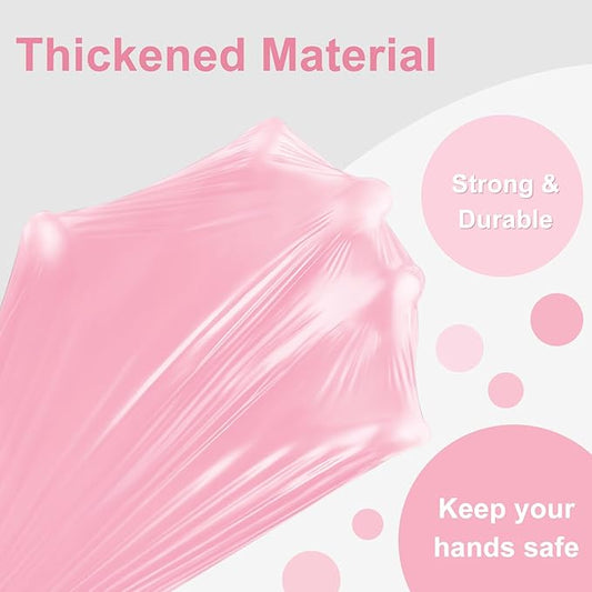Toplive Dog Poop Bags, Pet Waste Bags Roll Refills, Thick Strong Leak-Proof Cat Dog Bag for Poop Outdoor Cleanup 16 Rolls (240 Bags), Pink