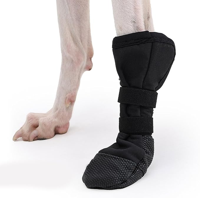Dog Paws Protector Boot Large Size Water Resistant Soft Recovery Shoe for Dog Wound Care Breathable Pet Footwear