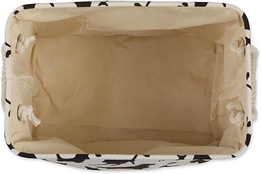 Bone Dry Pet Storage Collection Collapsible Bin, Medium Rectangle, 16x10x12, Dog Show Print