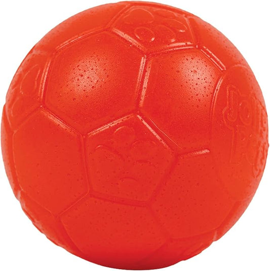 Jolly Pets Mini Jolly Soccer Ball; Floating-Bouncing Dog Toy; 3" Orange (Pack of 2)