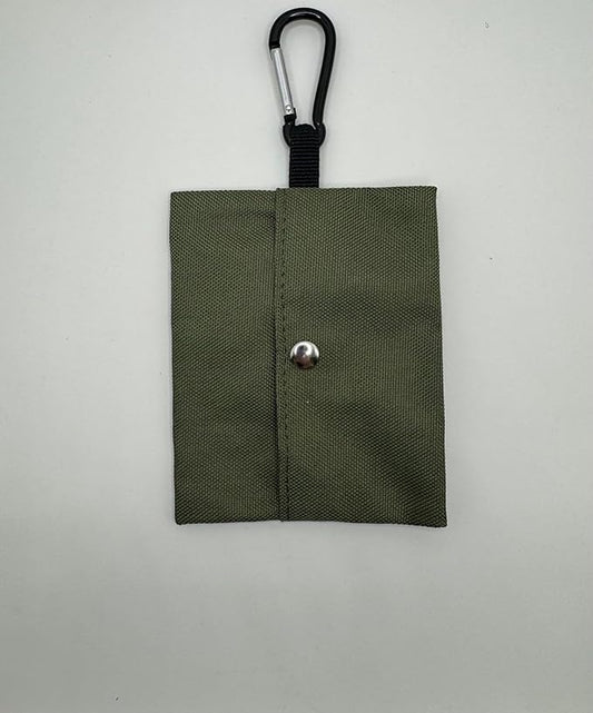 Generic Dog Poop Bag Holder - Dog Waste Bag Dispenser with Poop Bag Roll Holder - Novelty Dog Gift for Pet Owners - Poop Bag Dispenser for Leash, Green