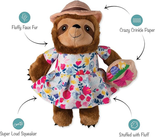 Fringe Studio Plush Dog Toy, Sunday’S Best, Petshop Collection (314317)