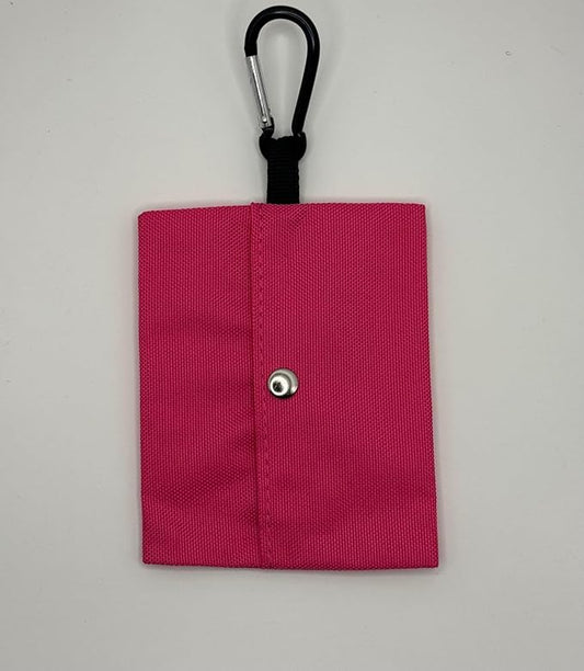 Funny Novelty Dog Waste Bag Dispenser - Oh Shit (Pink)