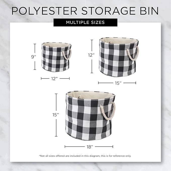 Bone Dry Pet Storage Collection Collapsible Bin, Small Round, Gray