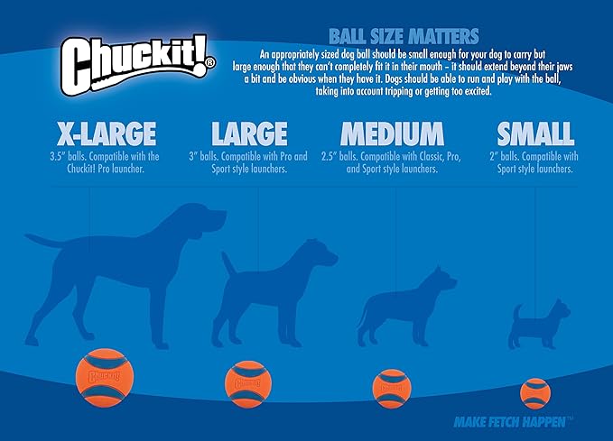 Chuckit! Crunch Ball Dog Toy, Medium for All Breed Sizes