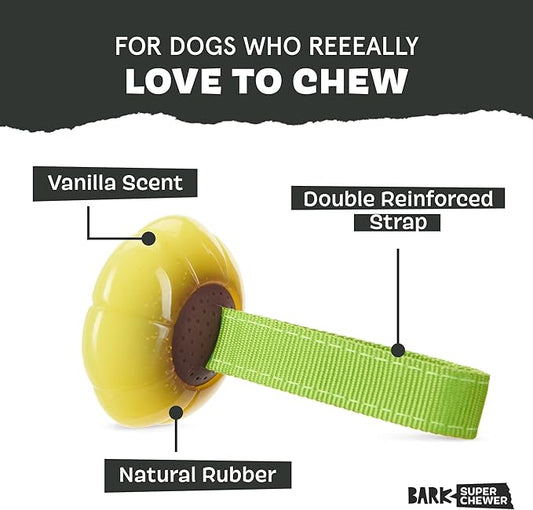 BARK Sun Power Tug Rope Toy for Dogs & Puppies - Medium