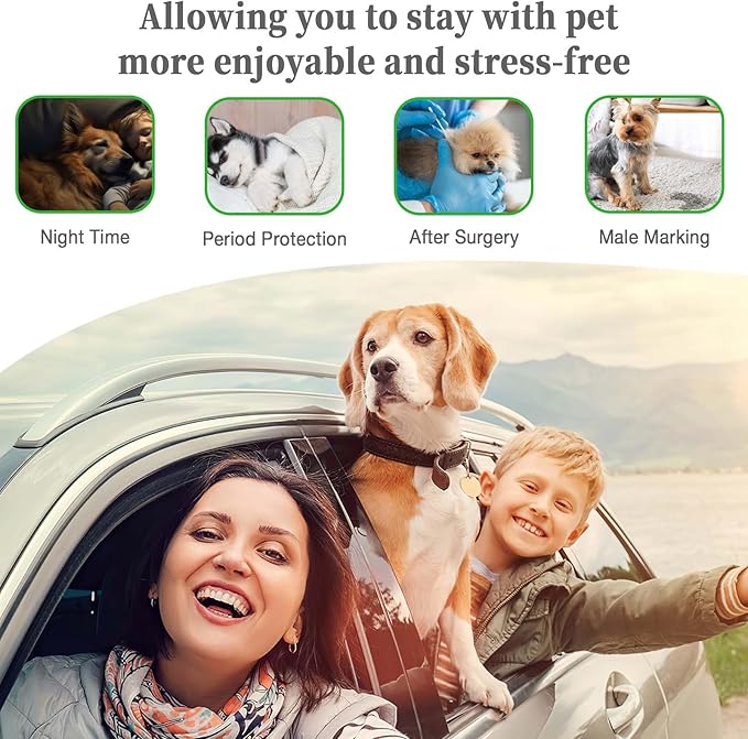 Dog Diaper Liners Booster Pads, 150ct Disposable Dog Diapers Inserts Male Female for Washable Doggie Belly Bands Wraps Covers Period Panties(Large)