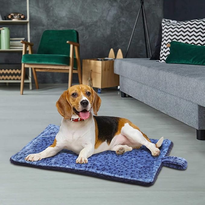 MARUNDA Self Warming Cat Pad, Super Soft Dog Bed, Self Heating Cat Mat