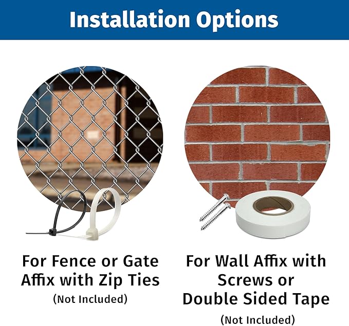 Brimar - 12" x 18" - Clean Up After Your Pet Sign - .063″ White Rust-Free Aluminum - Clear Message - Easy Installation