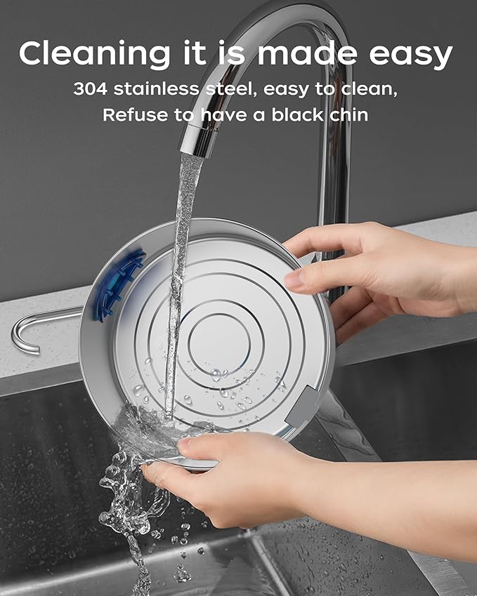 Cat Water Fountain Stainless Steel - 108oz/3.2L Pet Gift Dog Water Dispenser Automatic Silent Cats Dispenser for Drinking Indoor Metal Kitty Spout Fountains with 4 Filters + 4 sponges