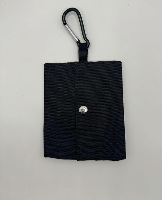 Funny Novelty Dog Waste Bag Dispenser - Oh Shit (Black)