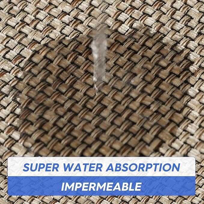 Artoid Mode Washable Non Slip Kitchen Rugs and Mats Set of 3, Rubber Backing Absorbent Kitchen Mats for Floor Front of Sink - 24"x36"+24"x60"+24"x72"