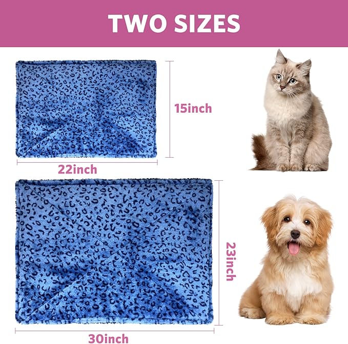 MARUNDA Self Warming Cat Bed, Super Soft Cat Dog Pet Bed, Super Soft Cat Dog Pet BedThick Fabric, Double-Sided Usable Washable, Non Electric.
