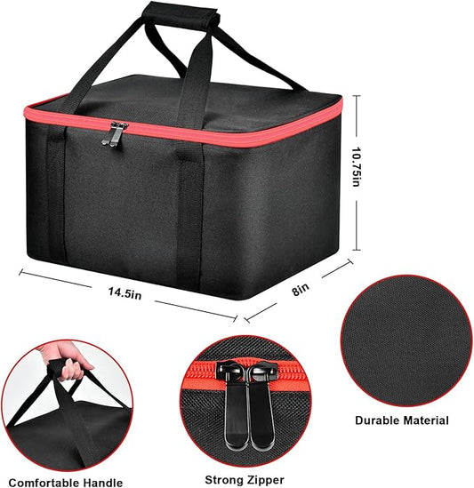 Pet Grooming Kit Supplies Organizer | Bag Only | for oneisall/for Neabot Neakasa P1 Pro Dog Hair Vacuum | Clippers Nail Grinder, Cleaning Brush, Trimmer Case for Pet Owners | Travel & Home Use