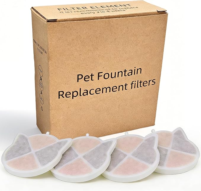 Glass Cat Dog Water Fountain 70oz/2.1L for Cats Dogs with 3 Spray Heads with LED Light,Ultra-Quiet, Automatic Water Dispenser, Glass & Stainless (Filter)