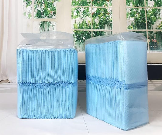 TBM Puppy Pads 100 Count - 23.6" x 23.6" - Super Absorbent Pee Pads for Dogs - Premium Leak-Proof - Pets Potty Training Essentials - Disposable Quick- Dry Pads for Puppies | Cats | Rabbits