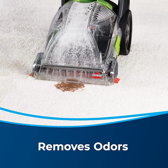 Bissell PRO OXY Carpet Deep Clean Solution, for use in leading upright carpet cleaners, 48oz, Removes deep down dirt, stains & odors