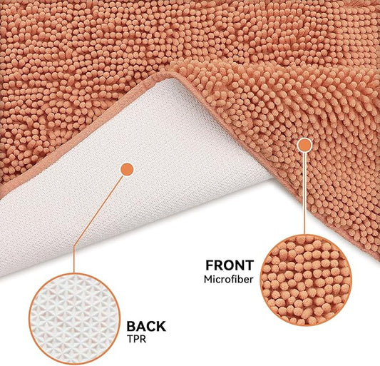 Bcoimo Super Absorbent Dog Door Mat, 30"*20" Anti Slip Mat for Muddy Paws, Pet Rugs for Dirty Paws Washable That Absorbs Moisture and Dirt, for Dog Cage and Pet Resting Carpet