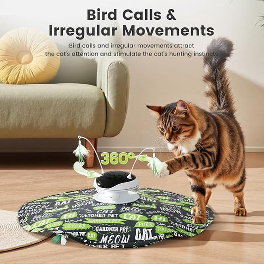 Gardner Pet 4 Pcs Attachment Refills for The Top and Down Part of Hide and Seek Cat Toy