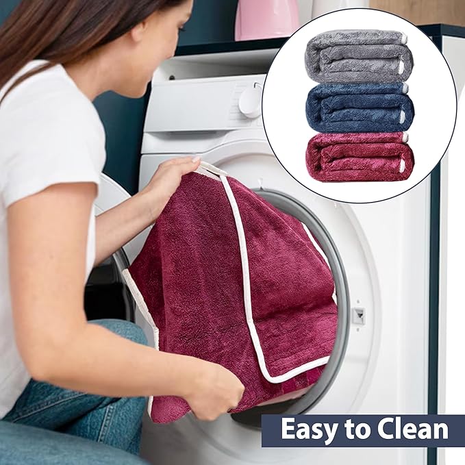 Dog Bathrobe Towel Dog Drying Coat - Super Absorbent Towels Bath Robe for Dogs Large, Soft Adjustable Collar & Belly Strap Fast Drying Coat Pet Cat Bath Robe (Brown, Small)