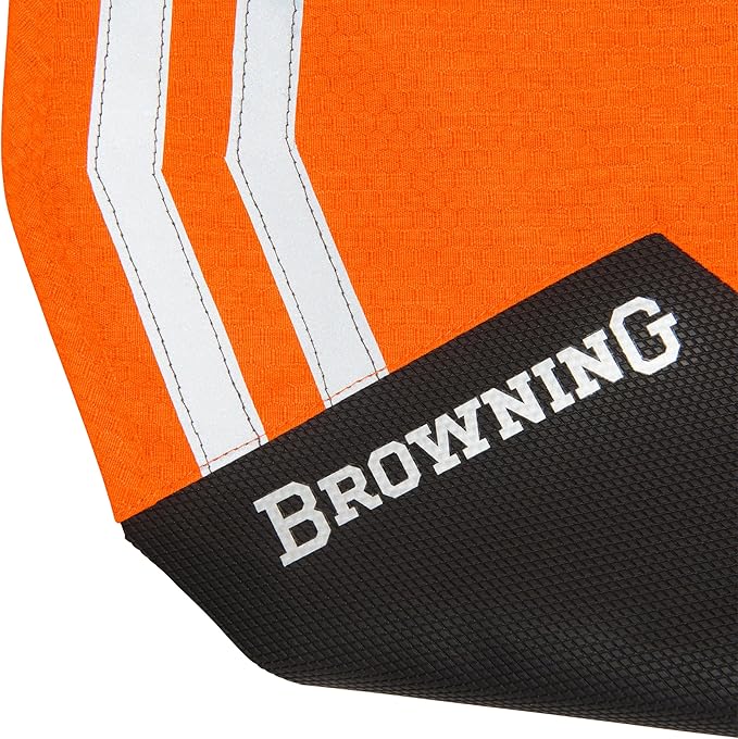 Browning Pet Vests, Hi Vis Safety Vests for Dogs, Saftey Orange, Medium, Full Coverage