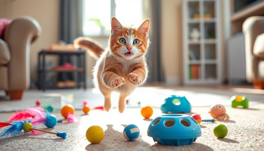 Best Interactive Cat Toys to Reduce Boredom & Anxiety