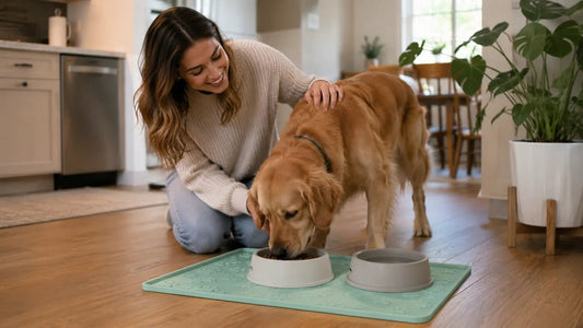 pet feeding mat