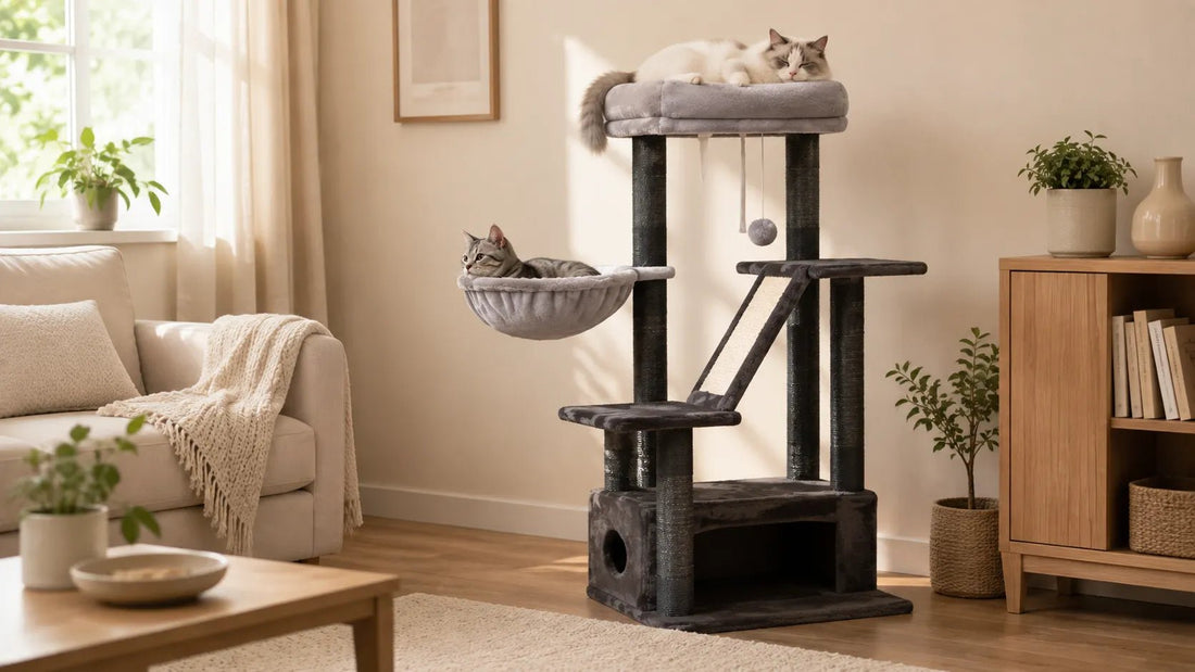 tall cat tower