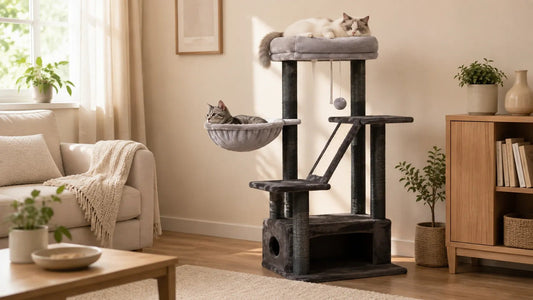 tall cat tower