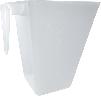 2 Cup (1 Pint | 16 Oz. | 500 mL) Scoop for Coffee, Protein Powder, Pet Food, Spices, Grains and Dry Goods – Plastic Food-Grade, BPA-Free Measuring Cup (Pack of 25)