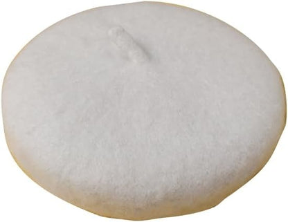 Dog Beret Hats Cats Hats Fashion Four Seasons Funny Wool Winter Pet Hat (White)