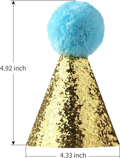 3pcs Dog Birthday Hat for Pets Party Decoration Supplies， Cat Kitten Headband Hats Charms Grooming Accessories