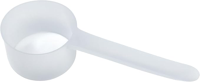 1/4 Cup (4 Tablespoon | 2 Oz. | 60 mL) Long Handle Plastic Measuring Scoop for Coffee, Protein Powder, Pet Food, Spices, Grains, Dry Goods – Food-Grade BPA-Free (Pack of 1)