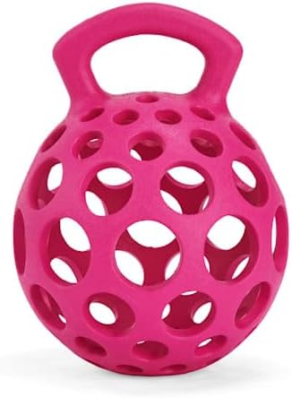 Leaps & Bounds Cage Ball with Handle Dog Toy, Medium