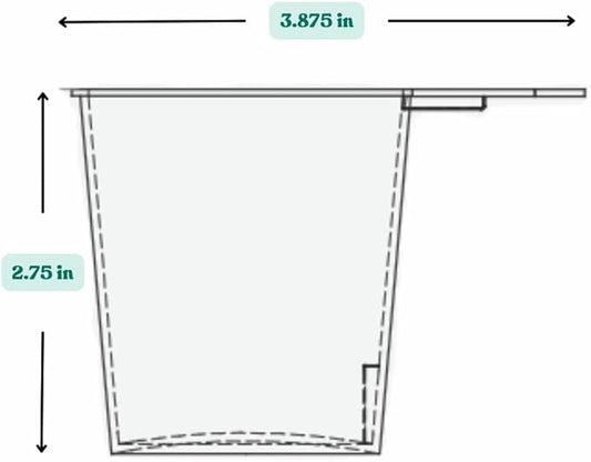 3/4 Cup (6 Oz. | 175 mL) Short Handle Scoop for Coffee, Protein Powder, Pet Food, Spices, Grains and Dry Goods – Plastic Food-Grade, BPA-Free Measuring Cup (Pack of 100)