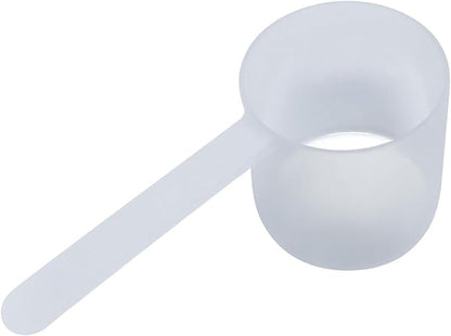 94 mL (94 CC | 3.18 Oz.) Long Handle Plastic Measuring Scoop for Coffee, Protein Powder, Pet Food, Spices, Grains, Dry Goods – Food-Grade BPA-Free (Pack of 1)