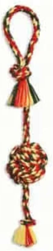 Mammoth Pet Products Flossy Chews Color Monkey Fist Tug, Large, 26-Inch, multicolored (20098F)