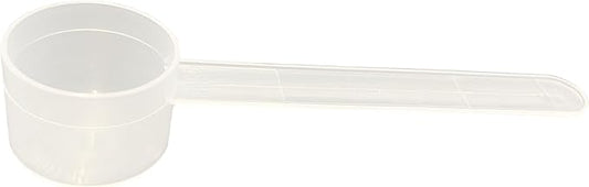 25 mL (5 Teaspoon) Long Handle Plastic Measuring Spoon for Coffee, Protein Powder, Pet Food, Spices, Grains, Dry Goods – Food-Grade BPA-Free (Pack of 100)