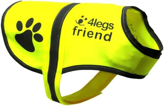Safety Reflective Vest for Dogs - High Visibility for Outdoor Activity Day and Night, Protect Your Pet from Cars & Hunting Accidents