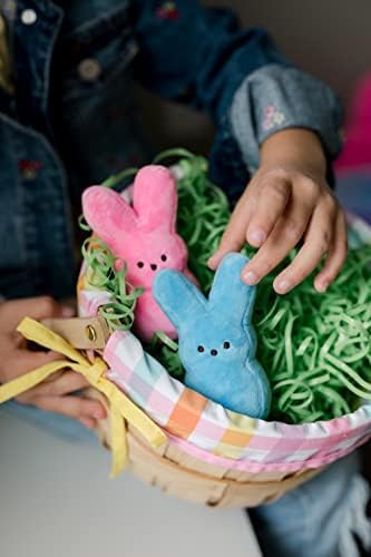 Animal Adventure | 4" Purple Unicorn Palm Pet Bunny Peeps Plush | Easter Basket Stuffed Animals for Kids | Marshmallow Candy | Huggable Soft Plushie Stuffers Buddy Toy | Collectable Gifts | Aged 3+