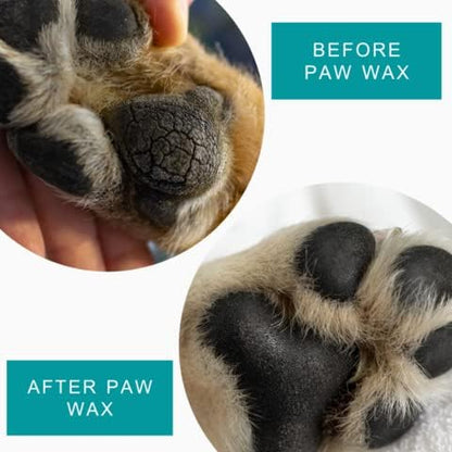 Paw Wax - 2 Oz Tin of Dog Paw Balm for Dry Paws - Paw Soother for Dogs - Paw Pad Moisturizer - Dog Paw Cream - Cat Paw Balm or Snout Soother for Dogs