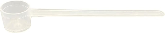 6.5 mL (6.5 CC) Long Handle Plastic Measuring Spoon for Coffee, Protein Powder, Pet Food, Spices, Grains, Dry Goods – Food-Grade BPA-Free (Pack of 10)
